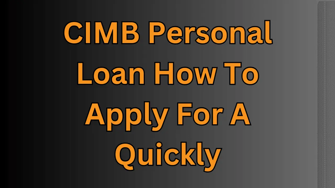 CIMB Personal Loan 